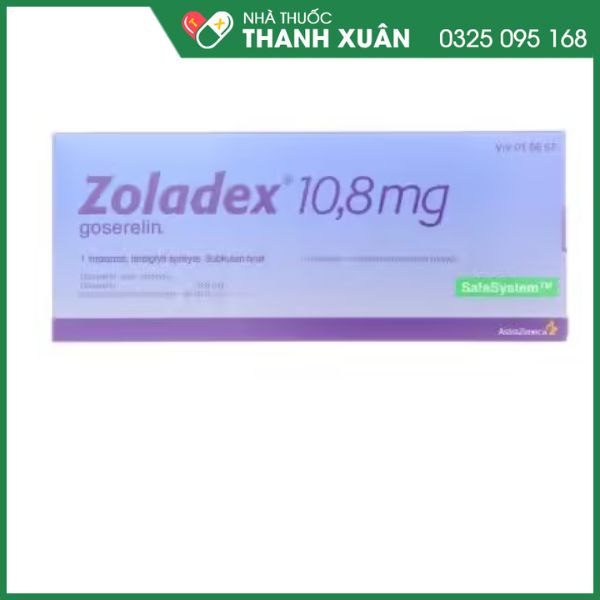 Zoladex 10,8mg trị ung thư tiền liệt tuyến